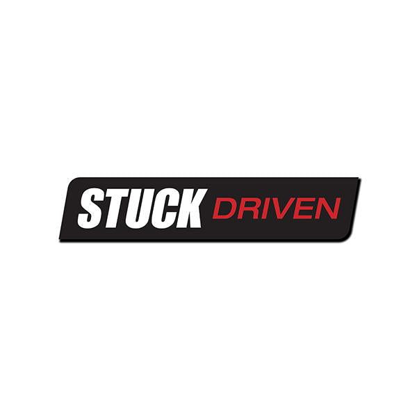 Stuck Driven Box Logo Vinyl Sticker