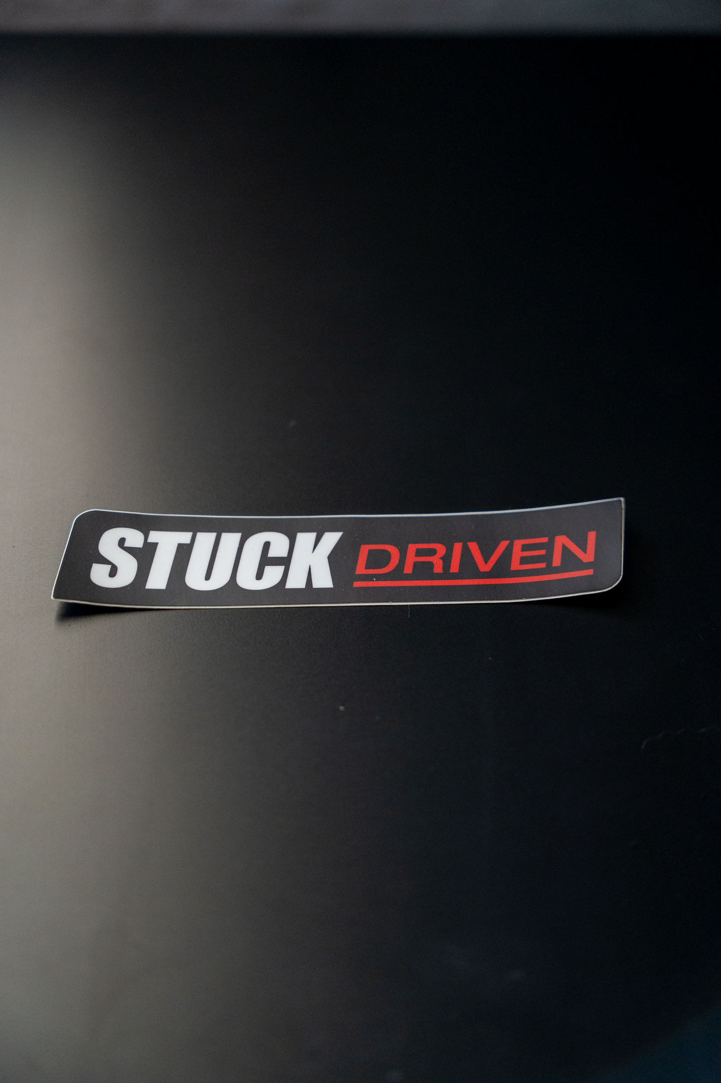 Stuck Driven Box Logo Vinyl Sticker