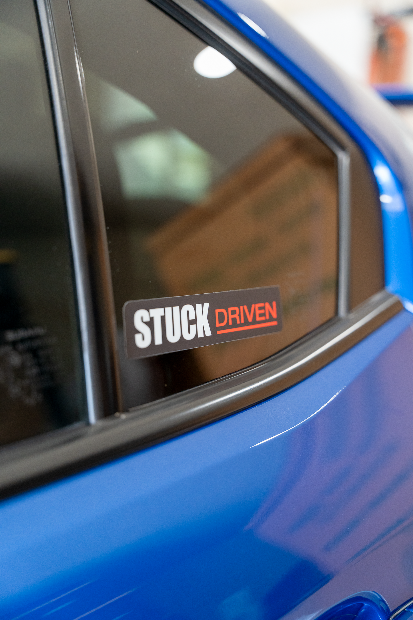 Stuck Driven Box Logo Vinyl Sticker