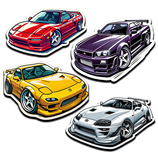 JDM Legends Sticker Pack