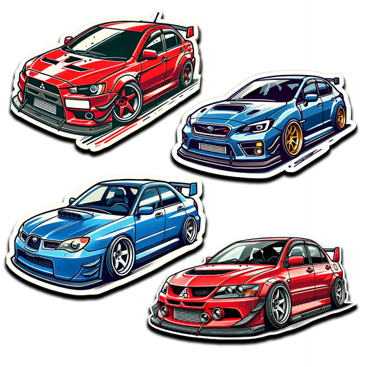 Rally Rivals Sticker Pack